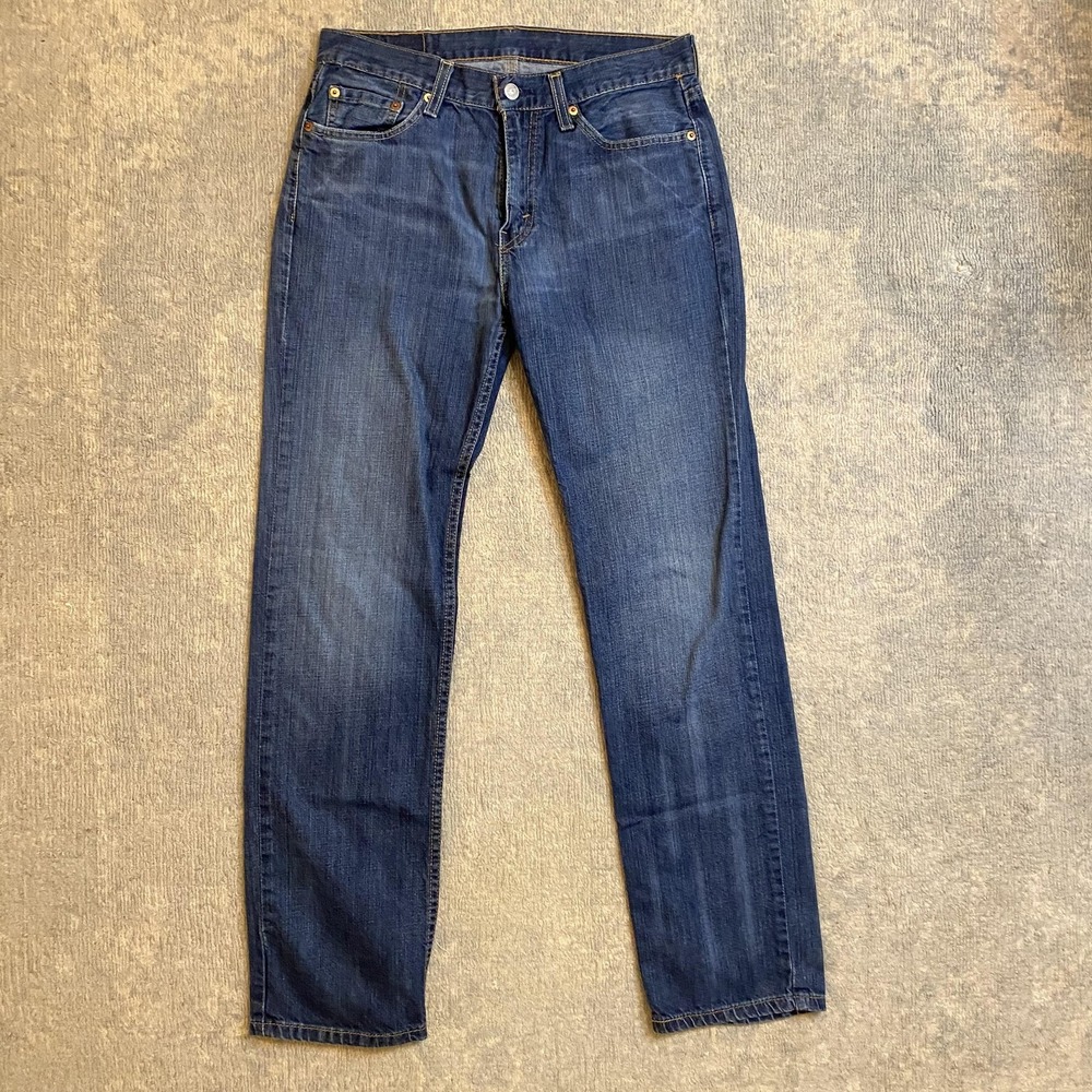 Levis 514 Jeans Mens 30x32 Blue Medium Wash Regular Straight Denim Pants